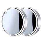 2Pcs Adhesive 360 Degree Blind Spot Car Reversing Aid Rearview Mirror Small Round Mirror