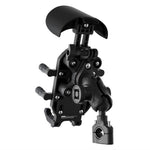 WUPP CS-2056B2 Motorcycle Handlebar Phone Holder Anti-Shock Phone Mount Stand