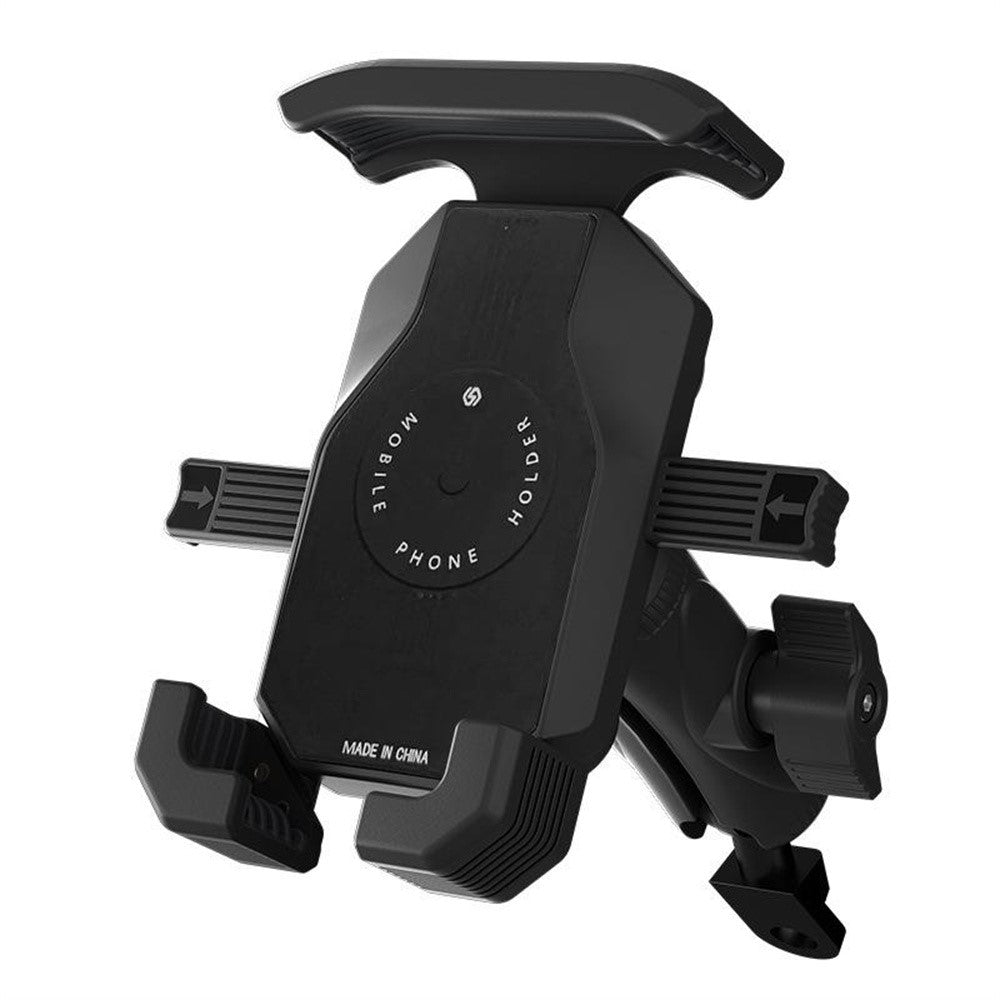 WUPP CS-051A1 Motorcycle Phone Holder Handlebar Mount Bracket for 4-7 inch Phones