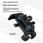 WUPP CS-051A1 Motorcycle Phone Holder Handlebar Mount Bracket for 4-7 inch Phones