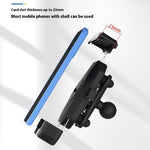 WUPP CS-051A1 Motorcycle Phone Holder Handlebar Mount Bracket for 4-7 inch Phones