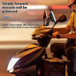 WUPP CS-051A1 Motorcycle Phone Holder Handlebar Mount Bracket for 4-7 inch Phones
