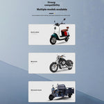 WUPP CS-2056B1 Motorcycle Phone Holder Rearview Mirror Mount Anti-Shock Phone Bracket