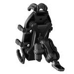 WUPP CS-2072B1 Motorcycle Rearview Mirror Phone Mount Anti-Theft Cellphone Holder