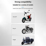 WUPP CS-2072D1 M8 Kulled Mobilhållare Stöldskyddande Motorcykel mobilfäste
