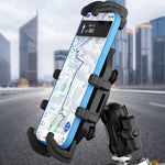 WUPP CS-2072C1 Motorcycle Phone Mount M10 Ball Head Rotation Anti-Theft Holder