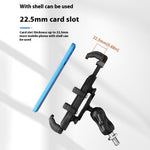 WUPP CS-2072C1 Motorcycle Phone Mount M10 Ball Head Rotation Anti-Theft Holder
