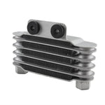 MOFOX Aluminum Alloy Universal 125-250CC Motorcycle 5 Row Engine Oil Cooler