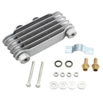 MOFOX Aluminum Alloy Universal 125-250CC Motorcycle 5 Row Engine Oil Cooler