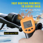 CS-1324A1 1 Par 5 Gear Justerbar Temperatur Vinter ATV Motorcykel Varme Håndtag Elektriske Varme Håndtag