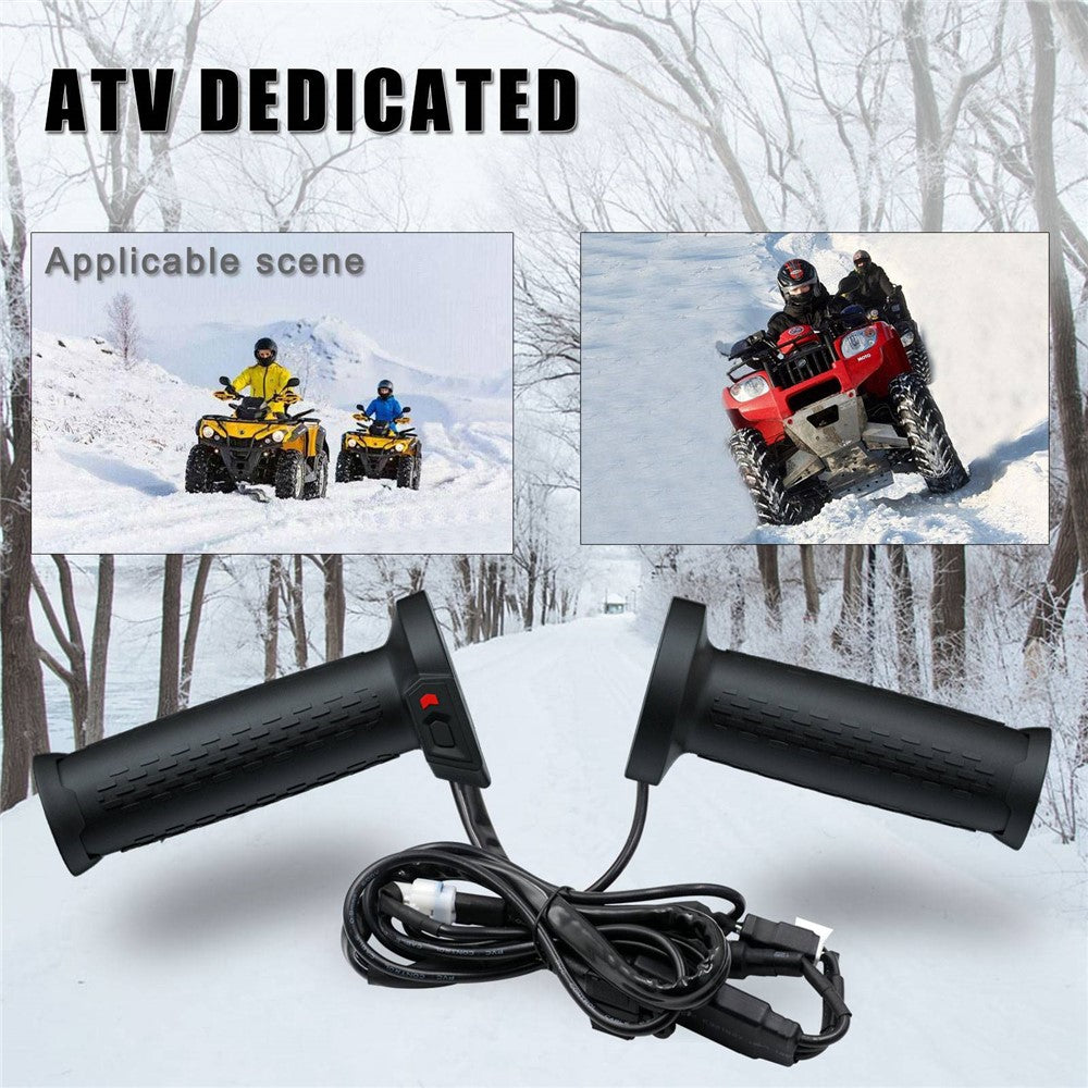 CS-1324A1 1 Par 5 Gear Justerbar Temperatur Vinter ATV Motorcykel Varme Håndtag Elektriske Varme Håndtag