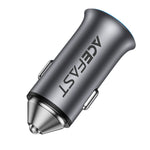 ACEFAST B16 95W Metal Car Charger Dual Port USB-A + USB-C Fast Charging Car Power Adapter Cigarette Lighter