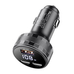 ESSAGER 108W Car Charger USB-A + USB-C Aluminum Alloy Fast Charging Lighter Charger for Vehicle