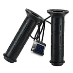 ZH-983F2 1 Pair For ATV Motorcycle Intelligent 3-Gear Temperature Adjustable Heated Grips Winter Warmer Electric Heating Hand Grips