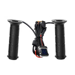 ZH-983F2 1 Pair For ATV Motorcycle Intelligent 3-Gear Temperature Adjustable Heated Grips Winter Warmer Electric Heating Hand Grips