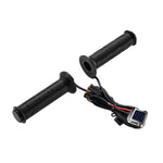 ZH-983F2 1 Pair For ATV Motorcycle Intelligent 3-Gear Temperature Adjustable Heated Grips Winter Warmer Electric Heating Hand Grips