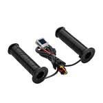 ZH-983F2 1 Pair For ATV Motorcycle Intelligent 3-Gear Temperature Adjustable Heated Grips Winter Warmer Electric Heating Hand Grips