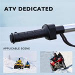ZH-983F2 1 Pair For ATV Motorcycle Intelligent 3-Gear Temperature Adjustable Heated Grips Winter Warmer Electric Heating Hand Grips
