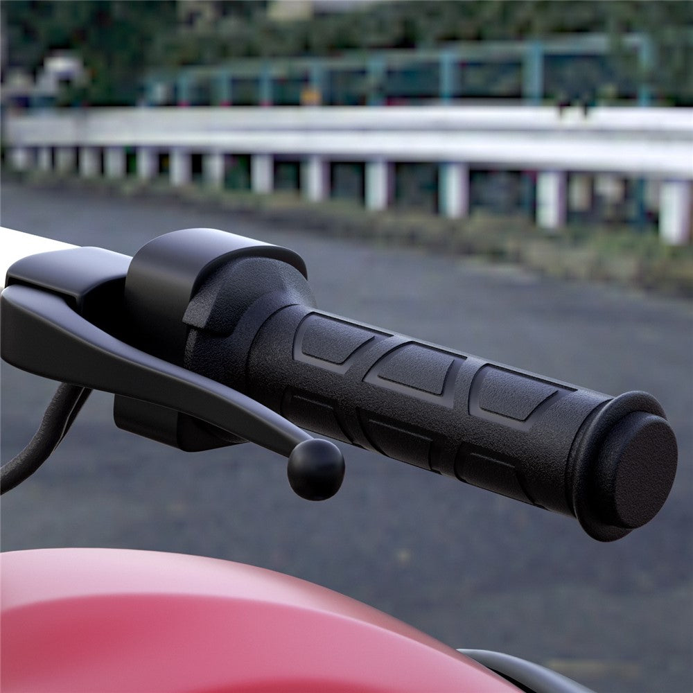 ZH-983F2 1 Pair For ATV Motorcycle Intelligent 3-Gear Temperature Adjustable Heated Grips Winter Warmer Electric Heating Hand Grips