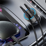 ACEFAST B21 75W USB-C + USB-A Billader med dobbelt port PD Hurtigopladningsadapter til telefon og bærbar computer