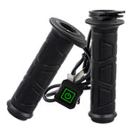WUPP ZH-983B6 1 Pair 12V Motorcycle Winter Electric Heating Hand Grips 3 Gears Temperature Adjustable Heated Grips