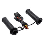 WUPP ZH-983B6 1 Pair 12V Motorcycle Winter Electric Heating Hand Grips 3 Gears Temperature Adjustable Heated Grips