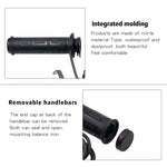 WUPP ZH-983B6 1 Pair 12V Motorcycle Winter Electric Heating Hand Grips 3 Gears Temperature Adjustable Heated Grips
