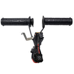 WUPP ZH-983B6 1 Pair 12V Motorcycle Winter Electric Heating Hand Grips 3 Gears Temperature Adjustable Heated Grips