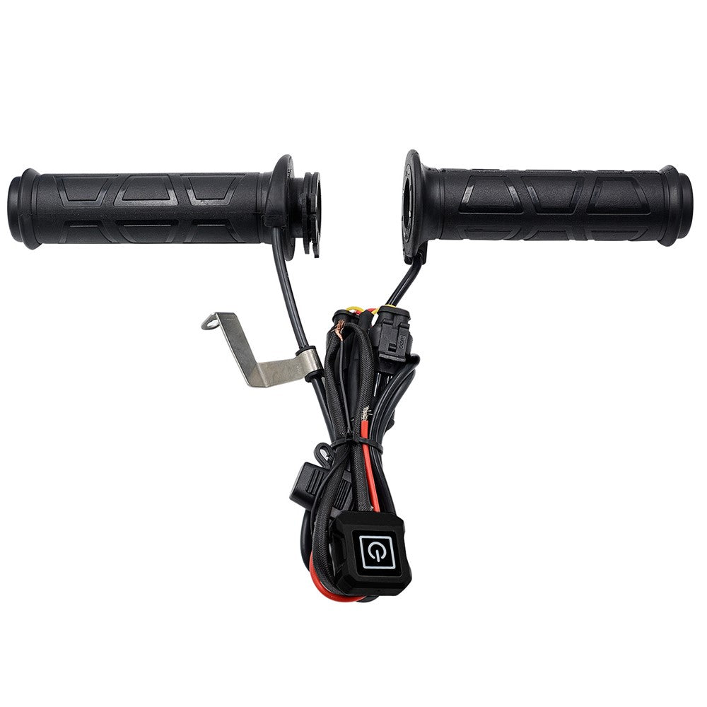 WUPP ZH-983B6 1 Pair 12V Motorcycle Winter Electric Heating Hand Grips 3 Gears Temperature Adjustable Heated Grips