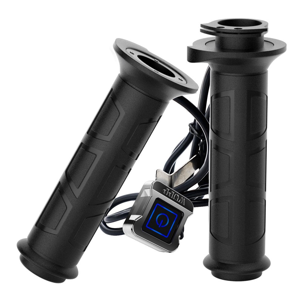 WUPP ZH-983C1 1 par intelligente 3-trins 12V motorcykelvarmehåndtag Universelle elvarmende styr modifizerede varmehåndtag Elektrisk løbehjul varmere håndgreb