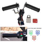 WUPP ZH-983C1 1 par intelligente 3-trins 12V motorcykelvarmehåndtag Universelle elvarmende styr modifizerede varmehåndtag Elektrisk løbehjul varmere håndgreb