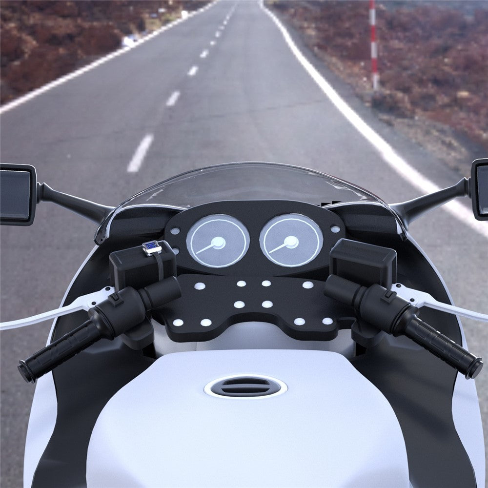 WUPP ZH-983C1 1 par intelligente 3-trins 12V motorcykelvarmehåndtag Universelle elvarmende styr modifizerede varmehåndtag Elektrisk løbehjul varmere håndgreb