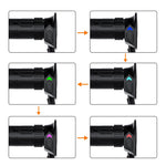 WUPP ZH-990B1 1Pair 5-Gear 12V Motorcycle Heating Handlebar Electric Heated Grips with Indicator Warmer Heating Grips for Winter