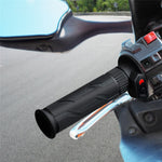 WUPP ZH-990B1 1Pair 5-Gear 12V Motorcycle Heating Handlebar Electric Heated Grips with Indicator Warmer Heating Grips for Winter