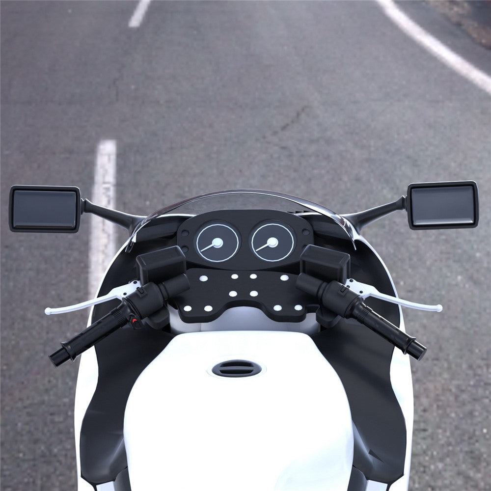WUPP ZH-990B1 1Pair 5-Gear 12V Motorcycle Heating Handlebar Electric Heated Grips with Indicator Warmer Heating Grips for Winter
