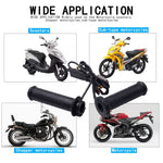 WUPP CS-095B1 1 par motorcykelvarmestyr til vinter Elektrisk opvarmede greb 12V Varmere Varmegreb