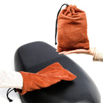 Motorcycle Seat Cover Waterproof Electric Bike Seat Rain Cover Saddle Protector, Size: L