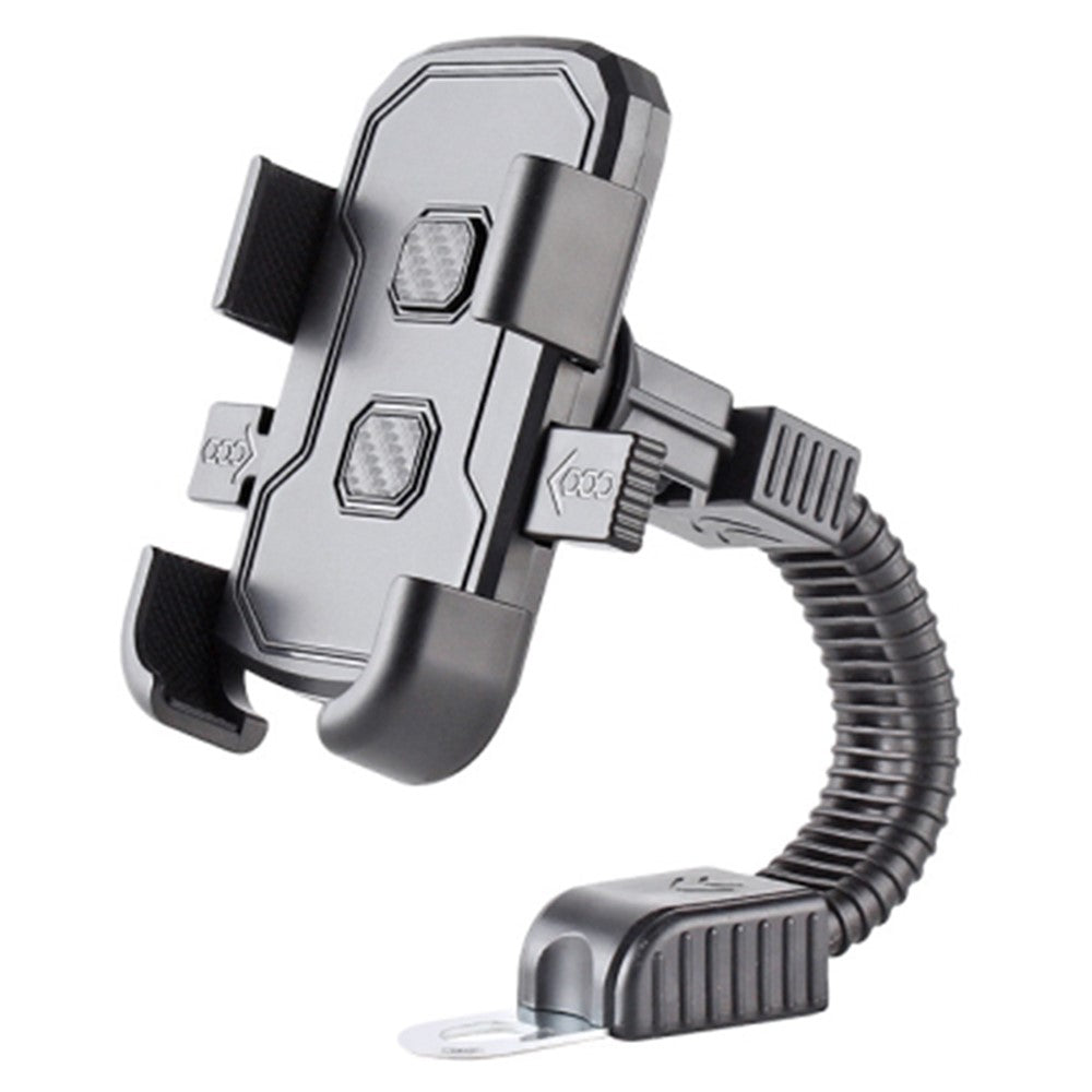 Motorcycle Rearview Mirror Mount Cellphone Bracket Motorbike Rotatable Phone Holder