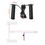 WUPP CSZH-983F2 1 Pair Intelligent Three Gear Temperature ATV Motorcycle Electric Heating Handle