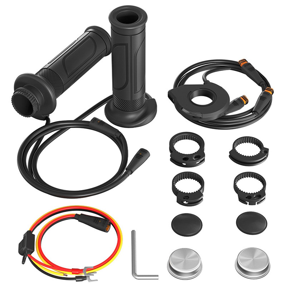 WUPP CSZH-1787A1 5+1 Gear Electric Scooters Handle Grips for Motorcycle Heated Handlebar Grips with Memory Function