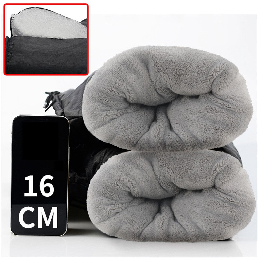 WUPP CS-1472B1 1 Pair Large Opening Motorcycle Handlebar Glove Cover Cycling Handlebar Warm Muff
