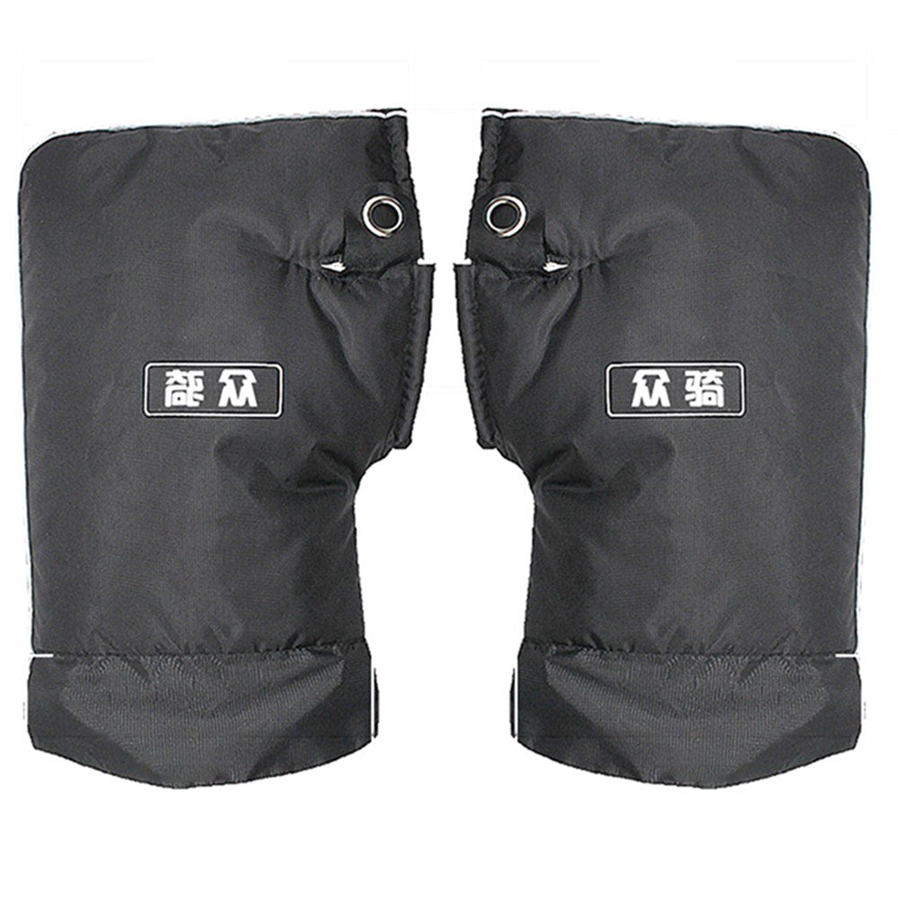 WUPP CS-1472A1 1 Pair Small Opening Motorcycle Handlebar Mitten Handlebar Winter Warmer Cover