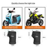 WUPP CS-1472A1 1 Pair Small Opening Motorcycle Handlebar Mitten Handlebar Winter Warmer Cover
