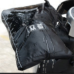 WUPP CS-1472A1 1 Pair Small Opening Motorcycle Handlebar Mitten Handlebar Winter Warmer Cover