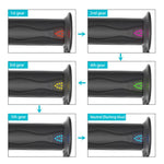 WUPP CSZH-1823B2 1 Pair Motorcycle Heated Grips 22mm Universal Silicone Handlebar Warmers