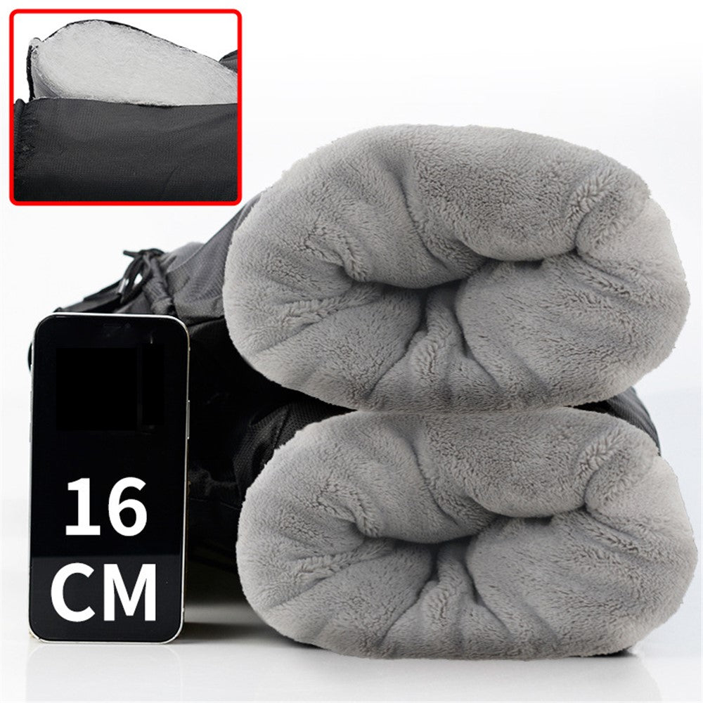 WUPP CS-1780A1 1 Pair ATV Handlebar Gloves Waterproof Winter Snowmobile Hand Muffs, Large Opening