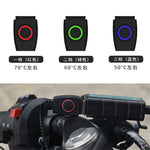 WUPP CSZH-1314B1 5V Strap-Style Motorcycle Heated Grips with Switch, IP67 Waterproof