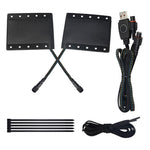 WUPP CSZH-1314B1 5V Strap-Style Motorcycle Heated Grips with Switch, IP67 Waterproof