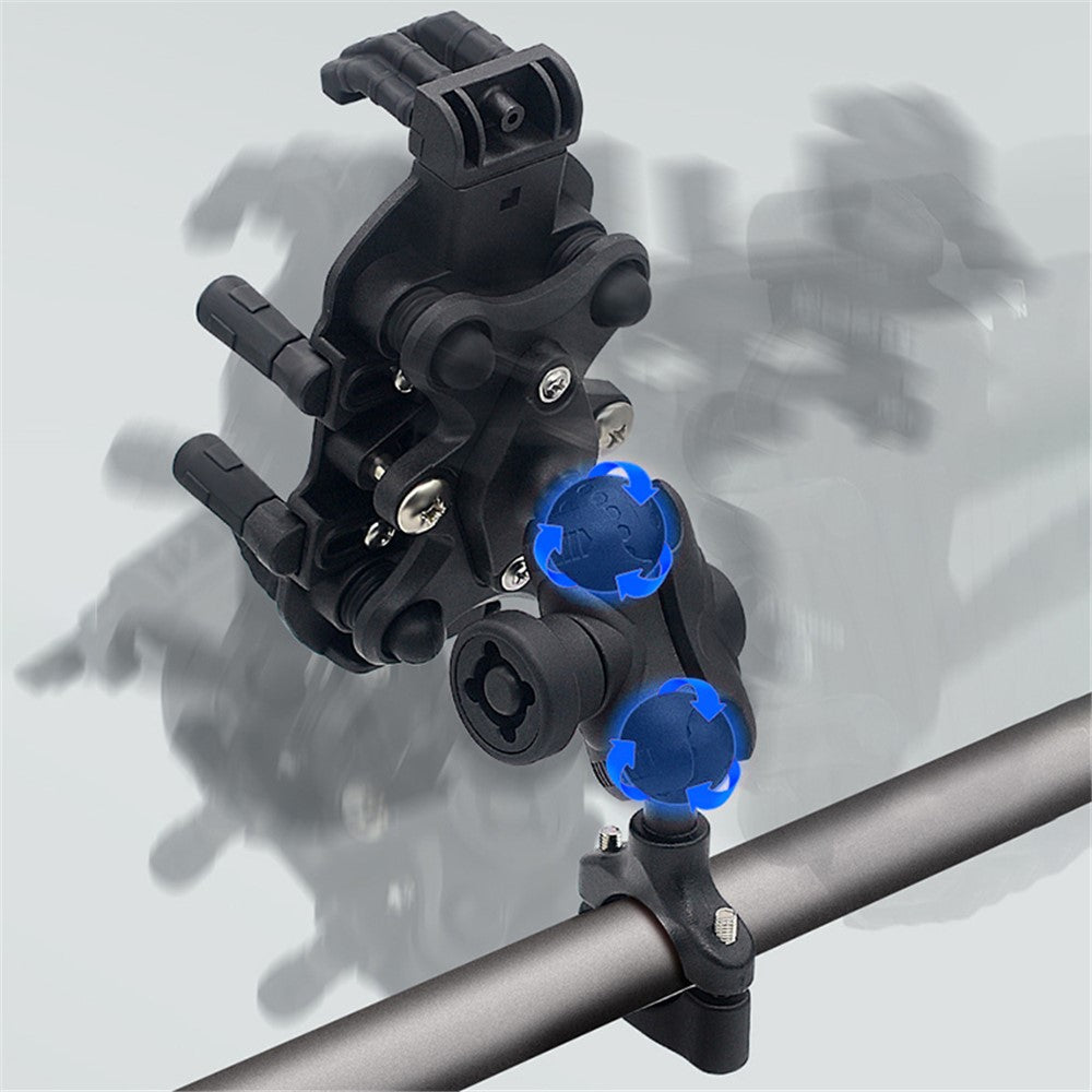 WUPP CS-1990C1 Bicycle Handlebar Phone Holder with Anti-theft Knob Design for Motorcycle / Scooter