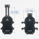WUPP CS-1990C1 Bicycle Handlebar Phone Holder with Anti-theft Knob Design for Motorcycle / Scooter